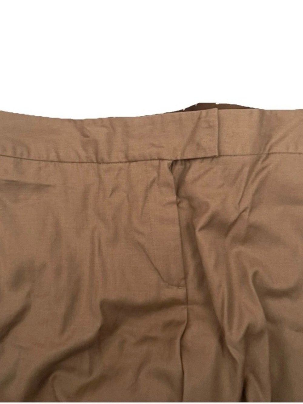 Women’s George Designs By Mark Eisen Brown Dress Pants Size 14 - Picture 2 of 3
